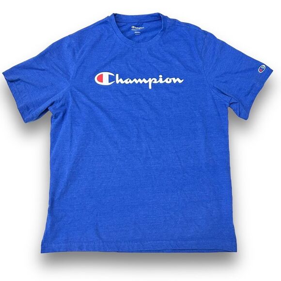 Lot of 2 - Men’s Champion Red Blue T-Shirt Size XXL - Picture 8 of 13